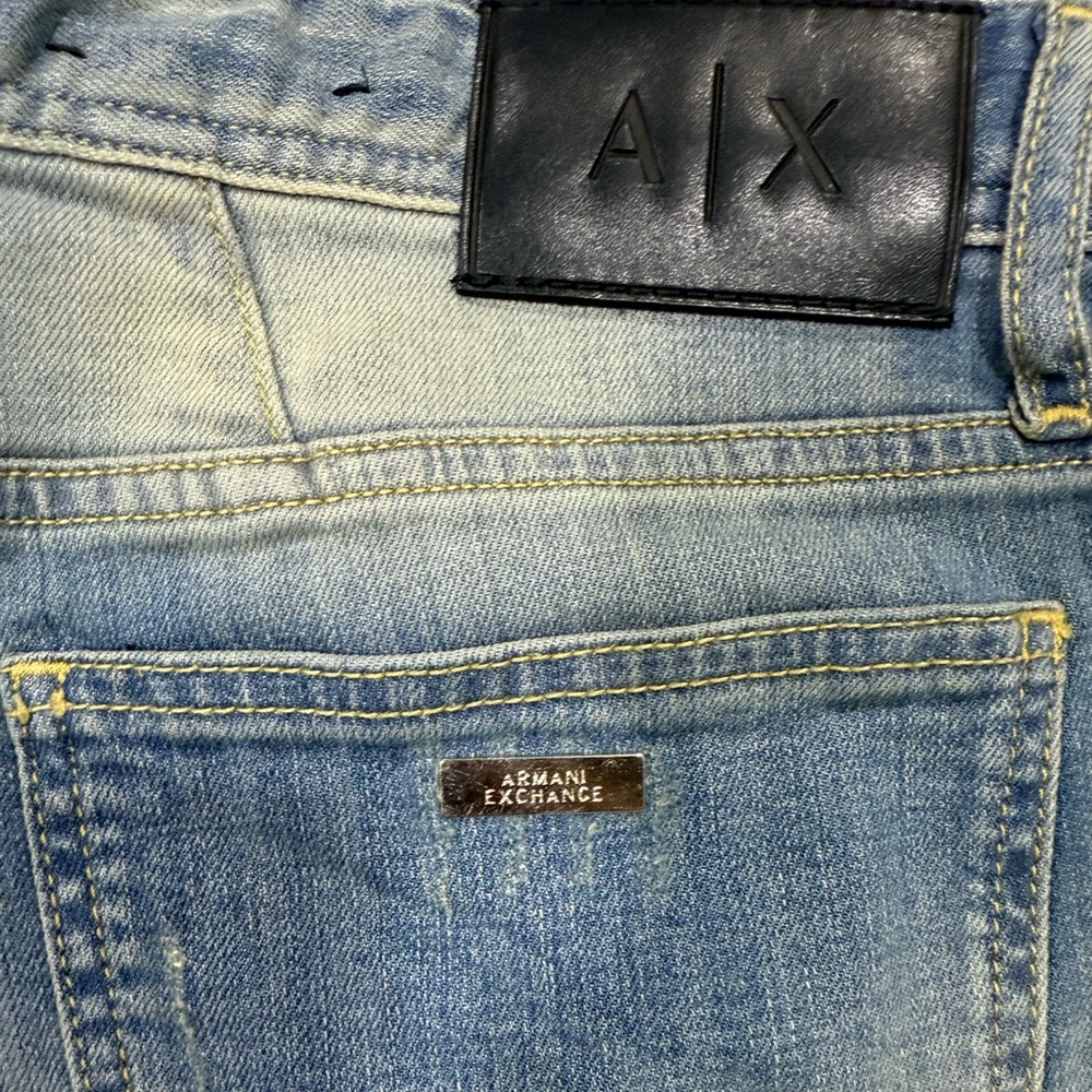 Armani Exchange Blue Jeans - Picture 3 of 4